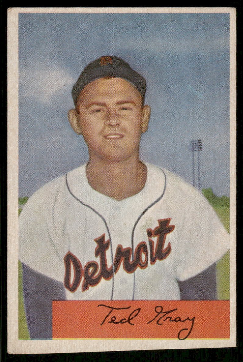 1954 Bowman Ted Gray #71 Detroit Tigers