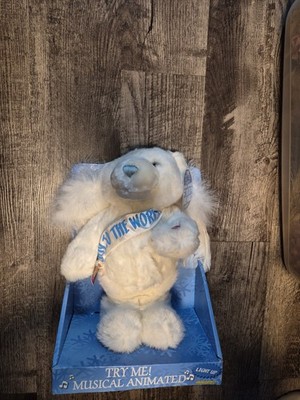  Dan Dee Animated Angel Bear - Sings ''Joy to the World'' (Hoyt Axton/Three Dog...