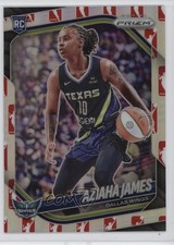 2025 Panini Prizm WNBA WNBA Logo Prizm Aziaha James #83 Rookie RC hu1