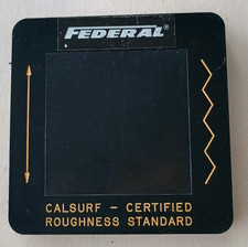 Genuine Mahr Federal Pmd-90101 Roughness Standard Calsurf Genuine Mahr Federal Pmd-90101 Roughness Standard Calsurf