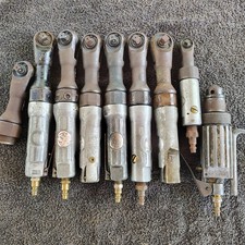 Air Tool Lot Dayton Sizzler Pneumatic Ratchet Drill Grinder Usa Japan