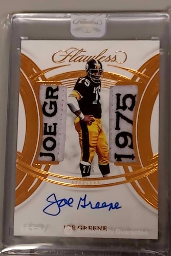 2025 Joe Greene flawless Bronze Patch Auto  /6
