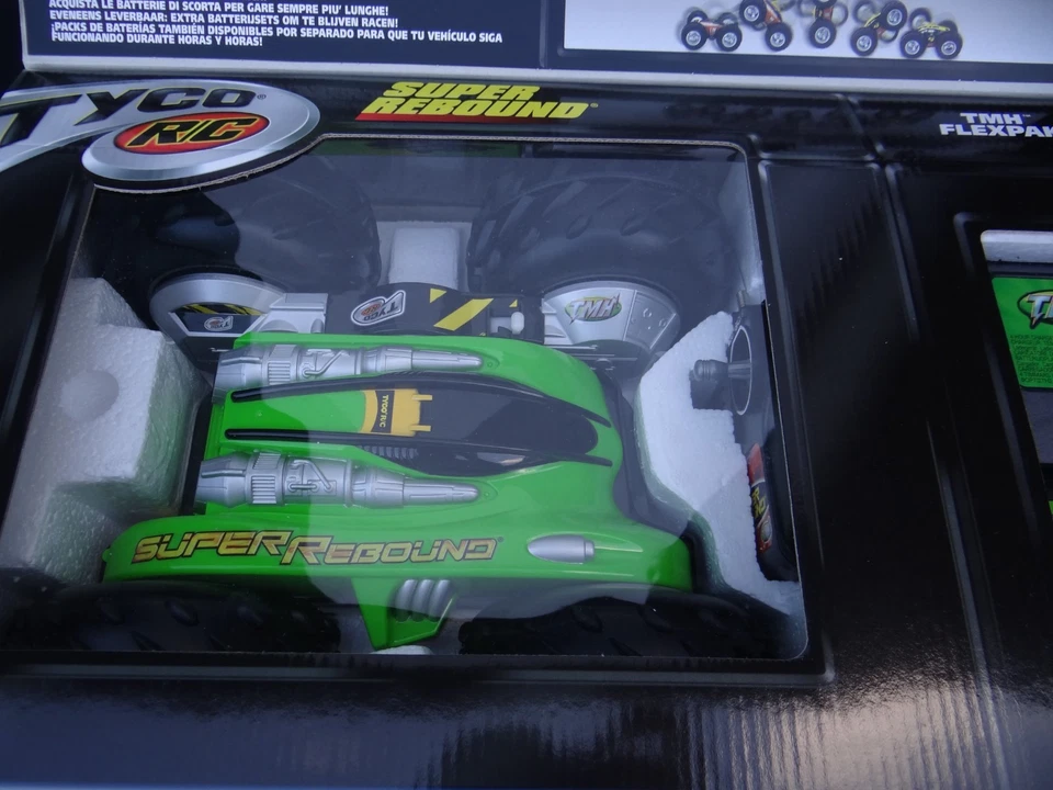 Super Rebound Vintage Ferngesteuert Auto RC Radio Control Tyco Matte 1998 OVP - Bild 4 von 4