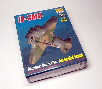 EASY MODEL 36411 Aircraft Model 1/72 IL-2M3 White 100 Scale Airplane E6411