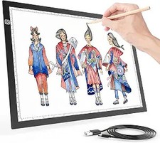A4 Light Box for Tracing, Light Pad for Diamond Painting, Light Board, Ultra-Thi