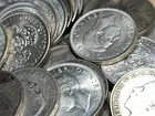 450 Grams 40 Florins George V & VI Pre 1947 British Silver Coins Not Scrap