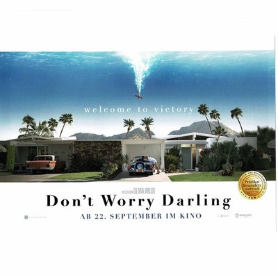 Don't Worry Darling - Harry Styles - 4 Aushangfotos - 21x29cm (1915)