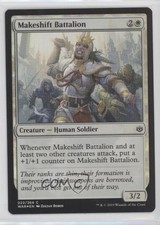 Makeshift Battalion Foil Magic: War of the Spark WAR #022