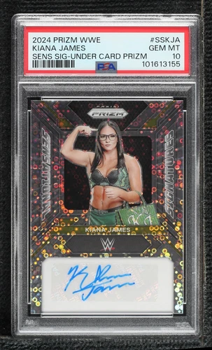 2024 Panini Prizm WWE - Kiana James #SS-KJA