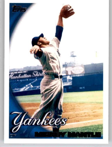 2010 Topps Mickey Mantle Base Karte MLB PWE Yankees #7 - Bild 1 von 2