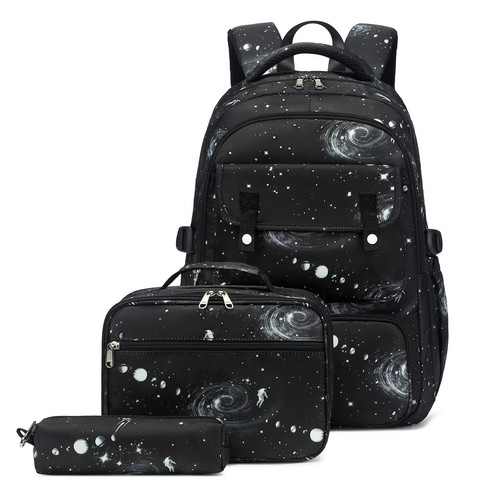 3Pcs/Set Boys Girls Backpack Rucksack Kids School Bag with Lunch Bag Pencil Bag - Picture 13 of 65