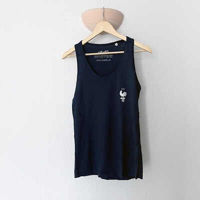 Damen Top Team Frankreich Fußball Champions Tanktop Trikot Fußball - XS