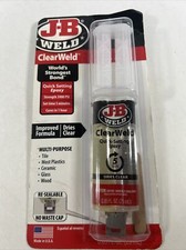 JB Weld 50112 Clear Weld Quick Setting Epoxy 25 Ml