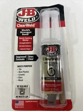JB Weld 50112 Clear Weld Quick Setting Epoxy 25 Ml