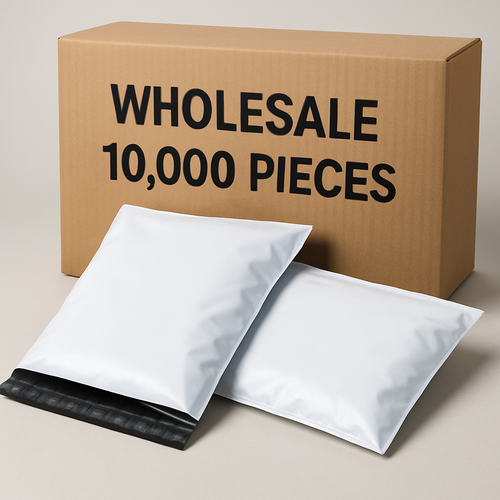 50 Pack 12x15.5 Poly Bags Recycled Earth Friendly Shipping