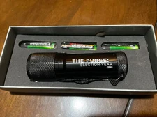 The Purge: Election Year Black Flashlight Movie Promotional Item FREE SHIP!