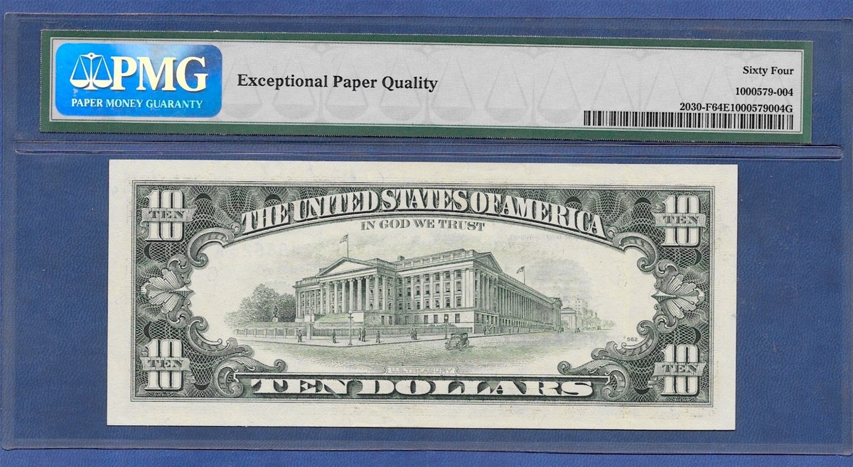 切手93 🇺🇸 1993 $10 ERROR ♚♚OFFSET PRINTING♚♚ PMG CH UNC 64 EPQ | eBay