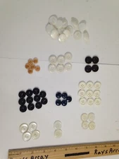Lot Of  Woman's Clothing Buttons misc colors sizes