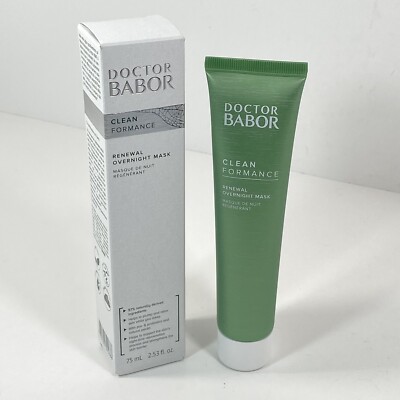 DOCTOR BABOR Clean Formance Renewal Overnight Mask 75ml 2.53oz Face