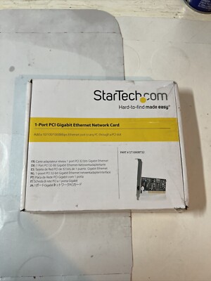 Startech 1-Port PCI Gigabit Ethernet Network Card