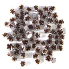 Gingerbread Man Murrine 41101-96 Millefiori COE 96 Glacial Art Glass Fusing