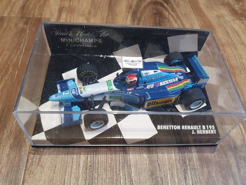 Minichamps 430 970002 Maßstab 1:43 Benetton Renault B 195 J. Herbert Modellauto