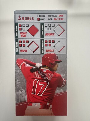 2019 Brand New Angels Shohei Ohtani Cycle Bobblehead Stadium