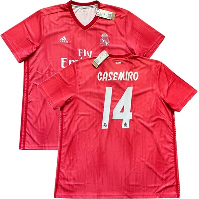 2018/19 Real Madrid Third Jersey #14 Casemiro 2XL adidas Parley