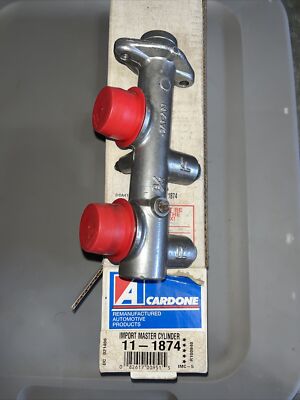 A1 Cardone 11-1874 reman brake master cylinder NO CORE CHARGE - FREE SHIPPING