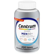 Centrum Silver Men 50+ Multivitamin Supplement - 200 Tablet 
