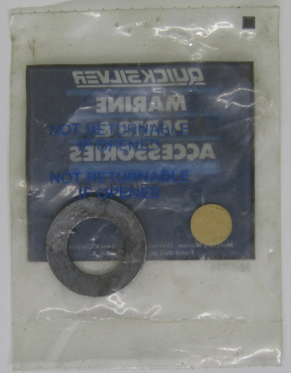 New Quicksilver Mercury Marine Boat OEM Washer Part No. 12-45810 