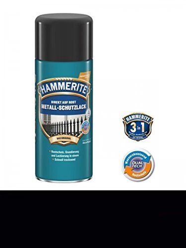Metallschutzlack Spray Matt Schwarz 400ml - Bild 2 von 2