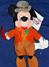 BOB CRATCHIT MICKEY MOUSE beanbag plush NWT Disney Store w/Tag NEW 