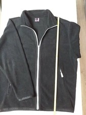 Killy Master Tec Awt Black Fleece Zip Up Jacket Size 12 Zip Pockets -really Warm