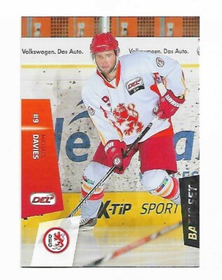 DEL Playercard - 14-15 BASIC - Michael Davies - Düsseldorfer EG #048 - Sheffield