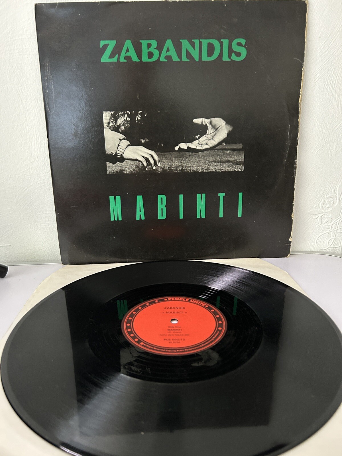 Zabandis "Mabitini" - PU2002/12 - 12" Vinyl VG/VG