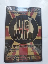 The Who Union Jack School Of Rock Metal Sign Plaque Poster British Rock FREE P&P