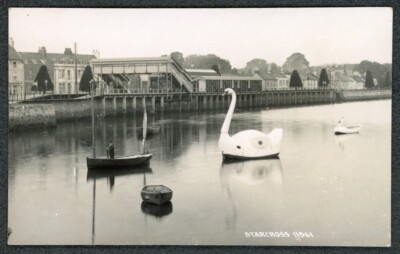 Starcross Bahnhof GWR Exeter Newton Abt R Exe Devon Chapmans RP um 1910