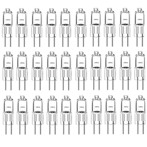 10x 50x 100x Mini G4 Halogen Light Bulbs 20W DC 12V For Crystal Chandelier Lamps - Picture 12 of 12