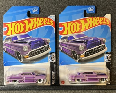 2024 Hot Wheels Custom '53 Chevy Rod Squad 4/5 Purple Lot Of 2 Treasure Hunt