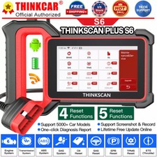 2025 THINKSCAN PLUS S6 OBD2 Scanner Engine Oil SAS EPB ETS Diagnostic Scan Tool