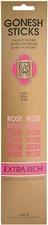 Gonesh Incense Sticks Extra Rich Collection Rose, 20 Piece 