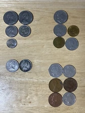Lot of 18 Vintage Coins British Mixed UK Australia Cayman Islands Hong Kong