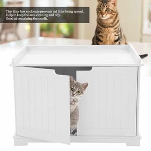 MAISON DE TOILETTE CHAT XXL / JUMBO multifonctionnelle et durable pour chat FR