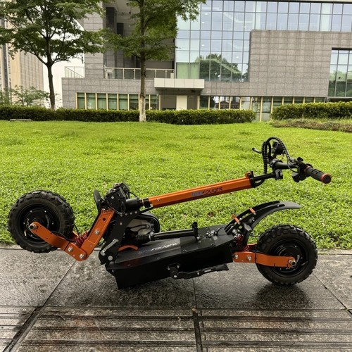 USA STOCK 60Volt 6000Watts Electric, E Scooter Foldable Dual Motor Off Road Seat - Picture 4 of 14