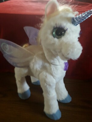 furreal friends starlily my magical unicorn interactive plush toy