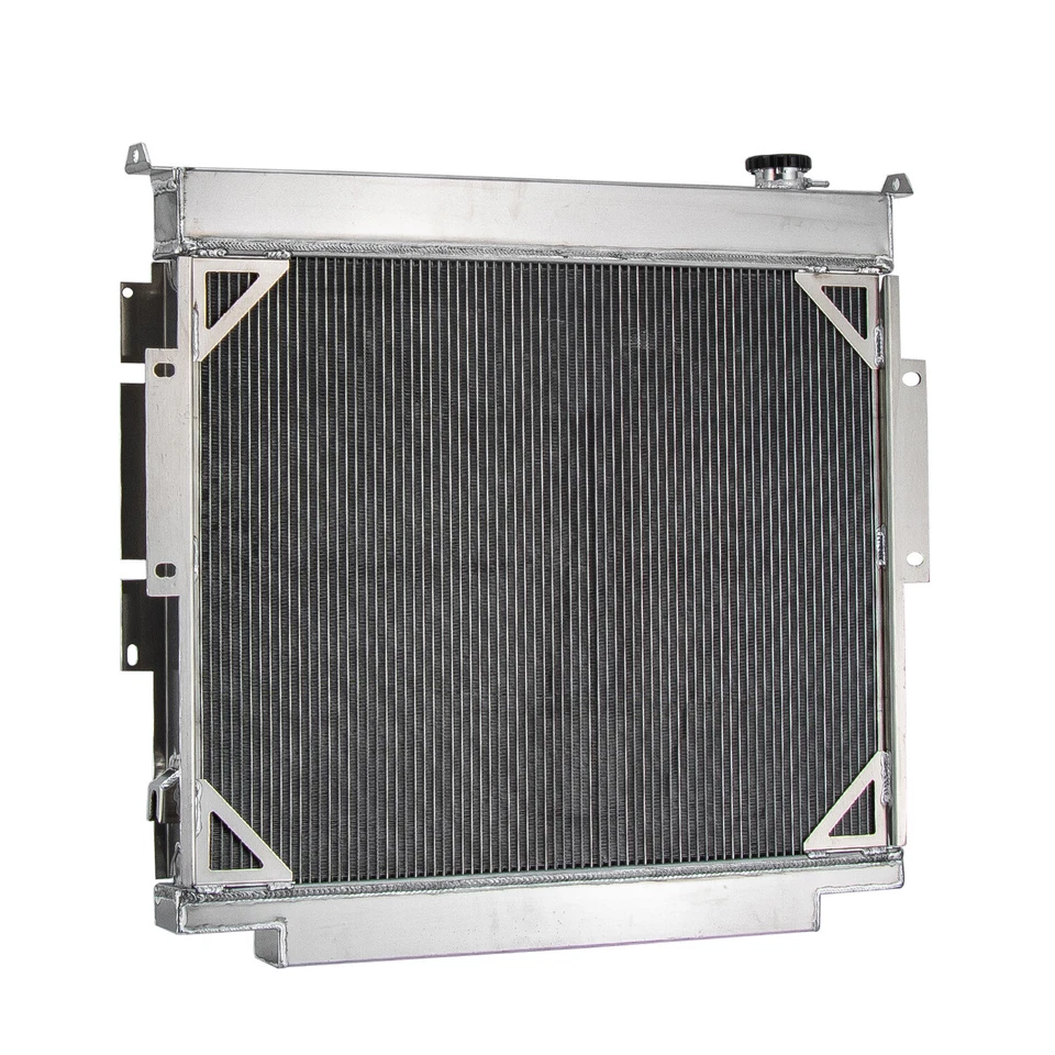 4Row Radiator For 1983~1996 84,85 86 87 Ford F150 F250 F350 F59 6.9L 7.3L US Foto 3 de 4