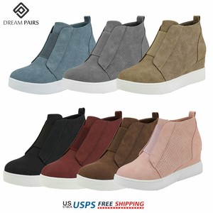girls wedge sneakers