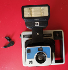 #B- APPAREIL PHOTO KODAK EK2 INSTANT CAMERA + KODAK INSTANT FLASH MODEL A