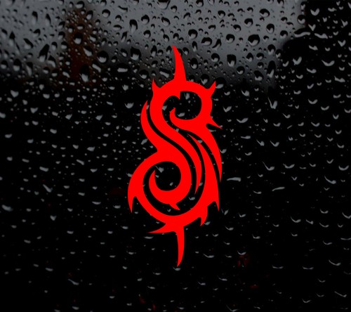 slipknot decal logo for car/van/laptop vinyl sticker funny metal